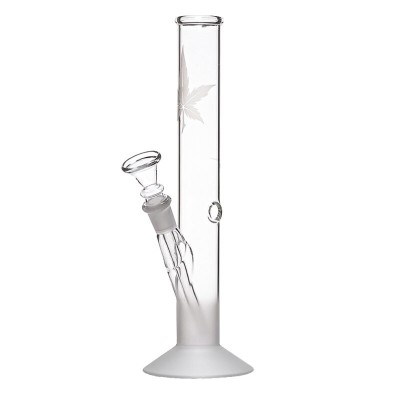 Sand Leaf Glass Bong 26cm